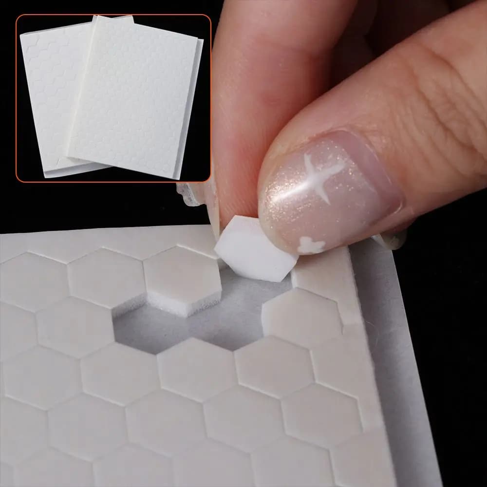 Nastro di fissaggio in schiuma adesiva a doppia faccia 3D colla forte adesivo magico gancio e anello fai da te Scrapbooking Craft