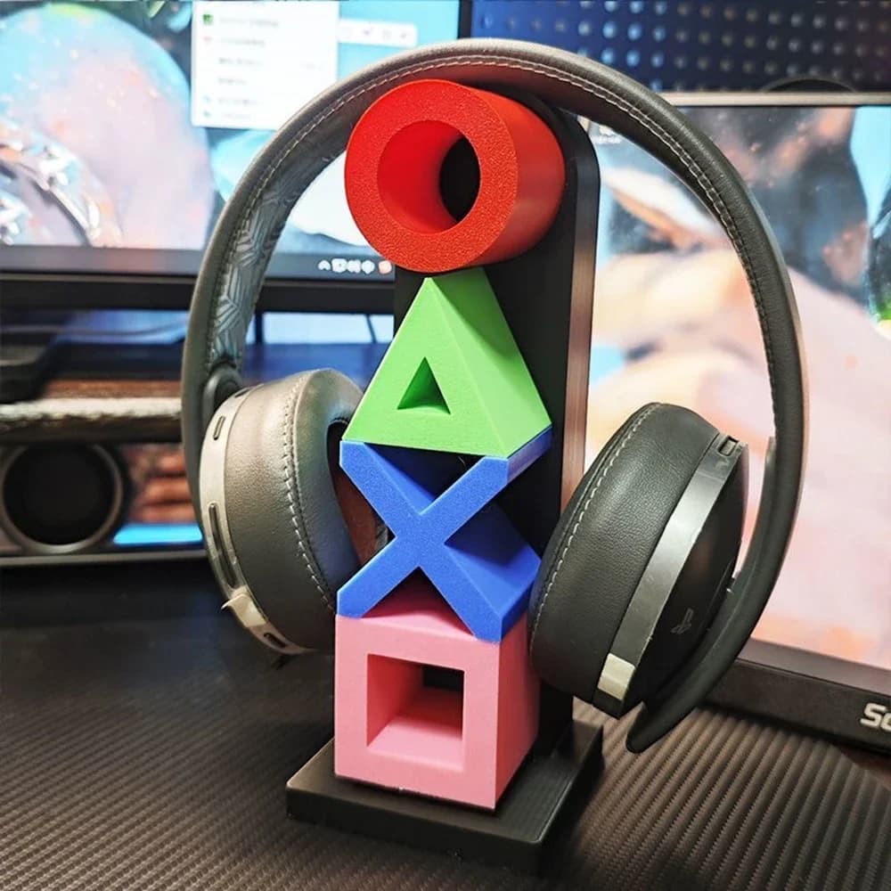 Semplice gancio per cuffie Gioco e-sport Creativo universale Supporto per cuffie Decorazione da tavolo Ornamenti Regalo per gli amici