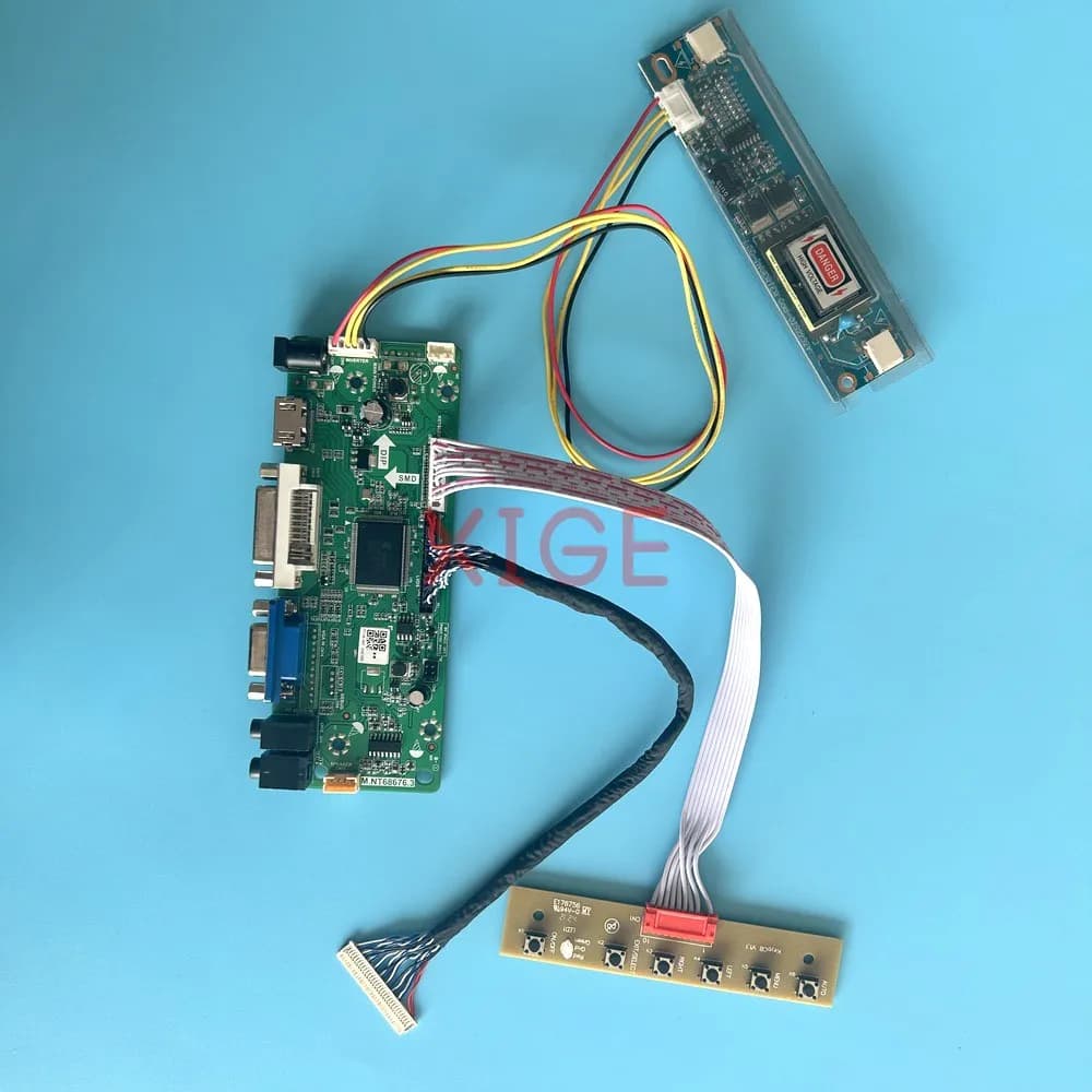 Scheda controller driver LCD adatta M190EG02 M170ETN01 M170EG01 M170E8 1280*1024 Kit 2CCFL VGA DVI Schermo LVDS 30 pin compatibile HDMI