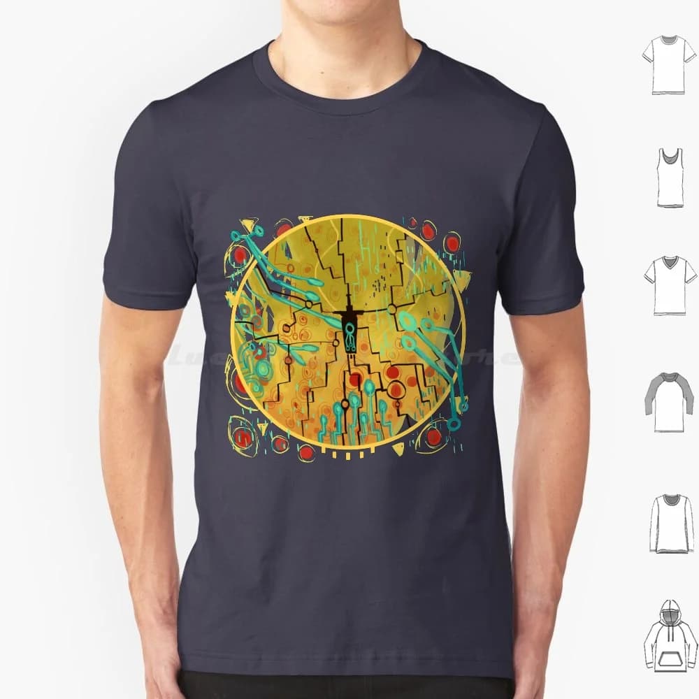 Anello di transizione T Shirt 6xl Cotone Cool Tee Transistor supergente Indie Giochi indie Gioco indie Cultura pop Giochi supergillanti