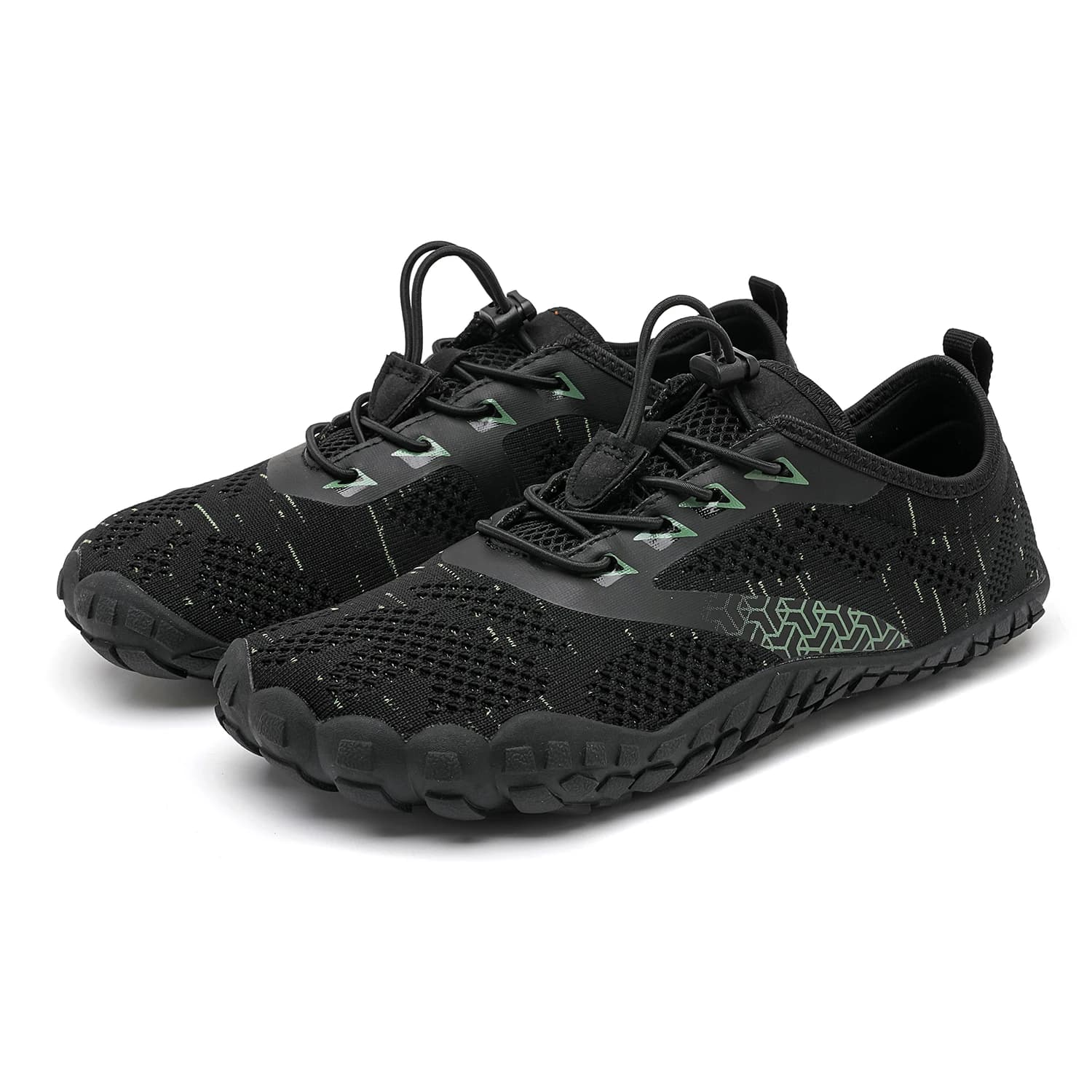Uomo Casual Minimalista Scarpe a piedi nudi Zero Drop Larghezza larga Sneaker moda Mesh traspirante Uomo Scarpe a punta larga a piedi nudi Suola morbida