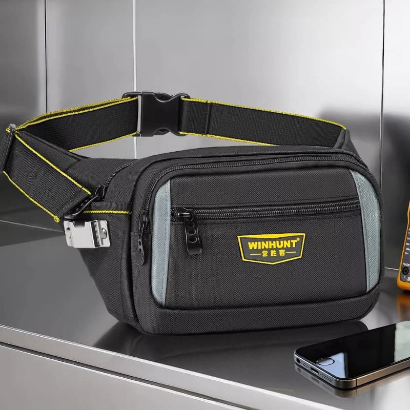 Borsa Porta Attrezzi Easeman Grande, Organizer per Utensili, Custodia per Pinze, Trapano Elettrico, Kit di Pronto Soccorso, per Elettricisti e Lavori di Imballaggio