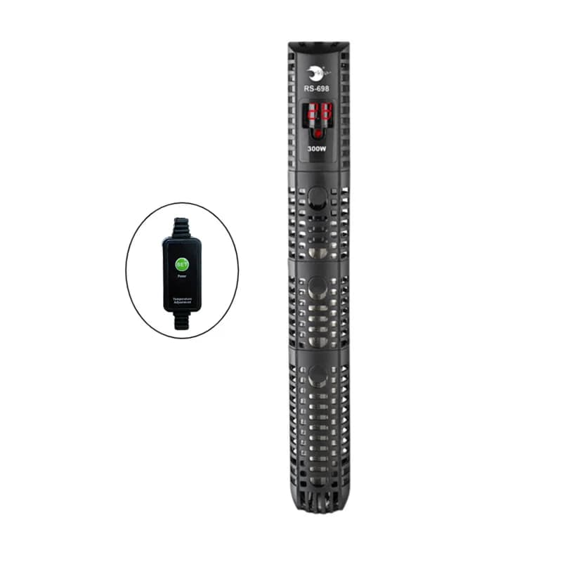 Riscaldatore Sommergibile per Acquario, Barra Riscaldante per Vasca dei Pesci, Termostato a Temperatura Costante, 220V 50-500W, Adattatore EU