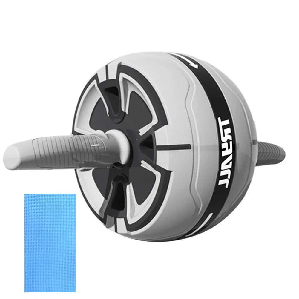 Abdominal Roller with Rebound, Core Strength Trainer, Stackable Anti-slip Wheel for Fitness Tools Home and Gym