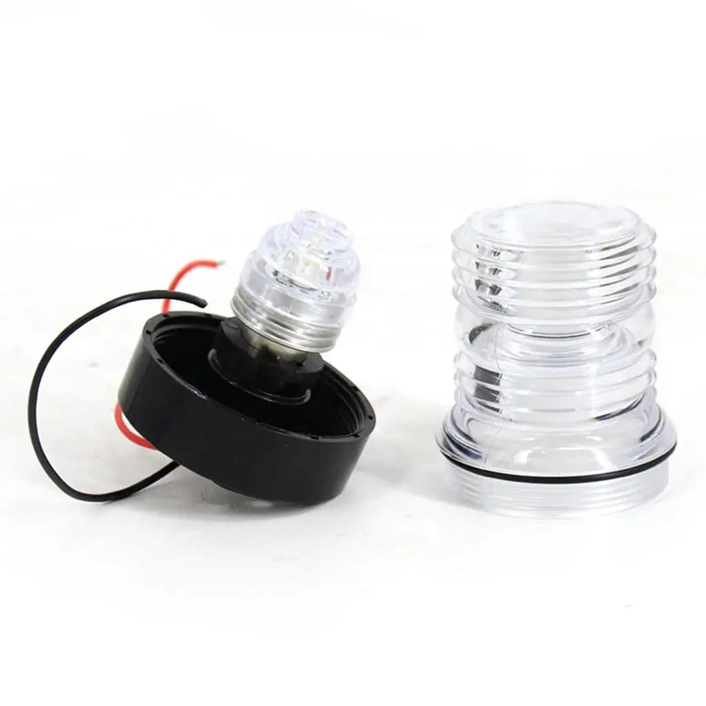 Luce di Poppa per Barca a Vela Impermeabile, LED in Plastica ABS 12V per Accessori Nautici di Alta Potenza