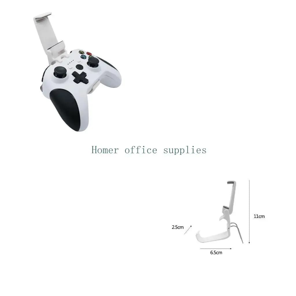 K43B Clip da gioco Supporto per telefono per controller Supporto per gamepad per telefoni Morsetti pieghevoli per clip per
