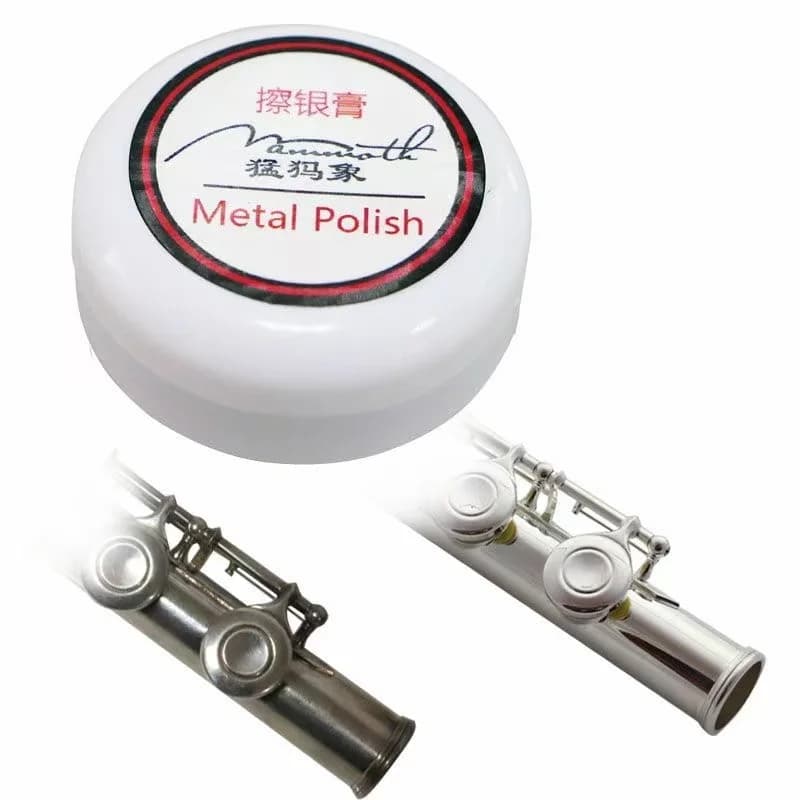 Saxophone Flute Trumpet Silver‑Plated & Solid Silver Musical Instrument Polishing Paste Brass Wind Instrument Cleaning Maintenan