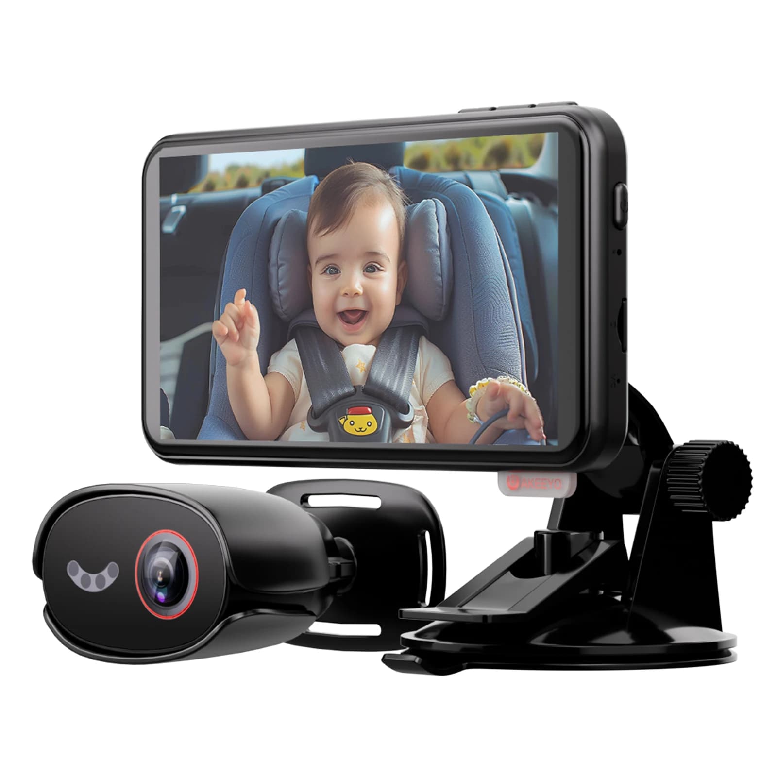 1080p Wifi Ir Visione notturna Monitor di parcheggio Telecamera di etichetta privata Baby monitor 1080p in auto