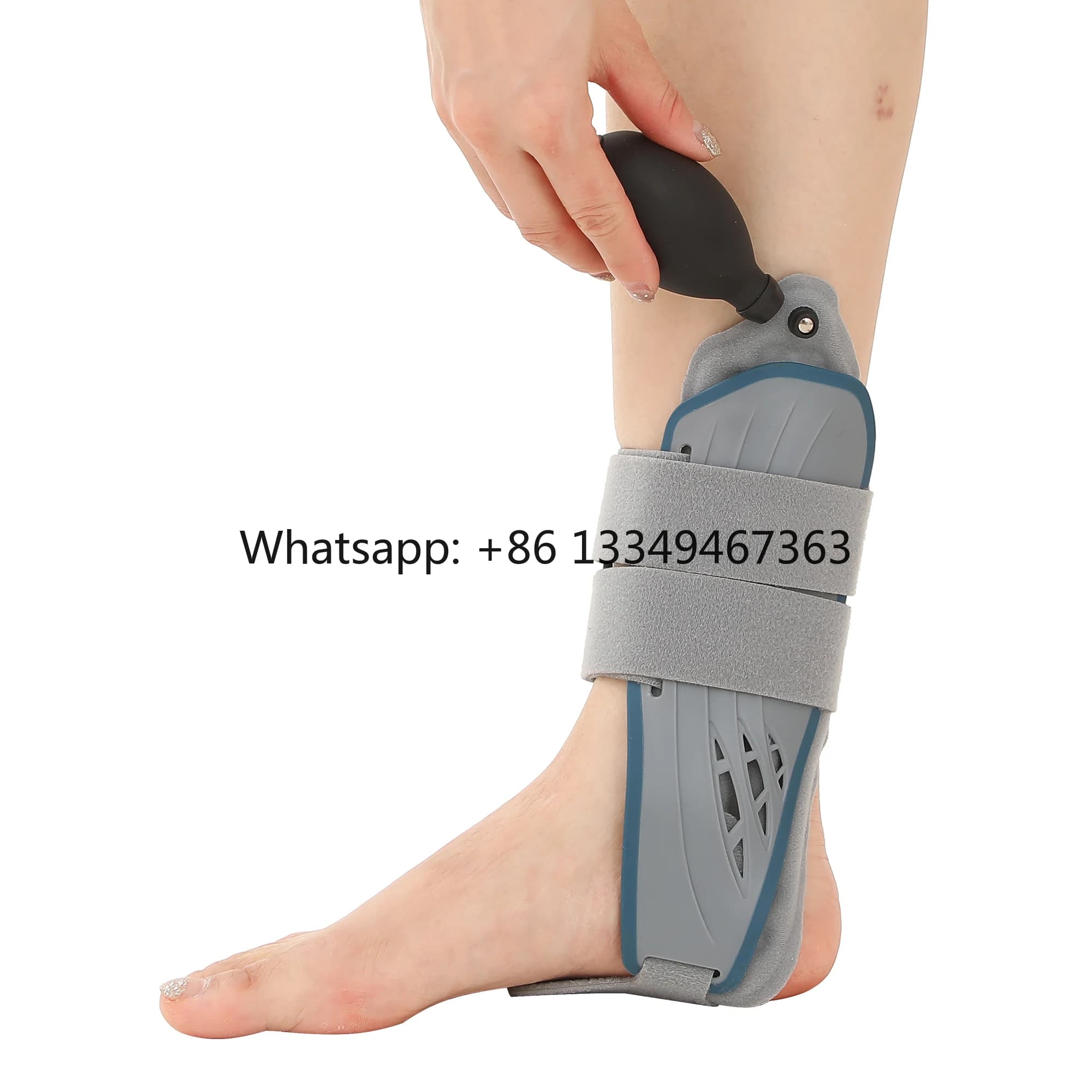 Disponibile Supporto per caviglia Ortesi per piede caviglia Tutore elastico regolabile Fasciatura di compressione Gonfiore della caviglia Protezione del piede Vendita calda