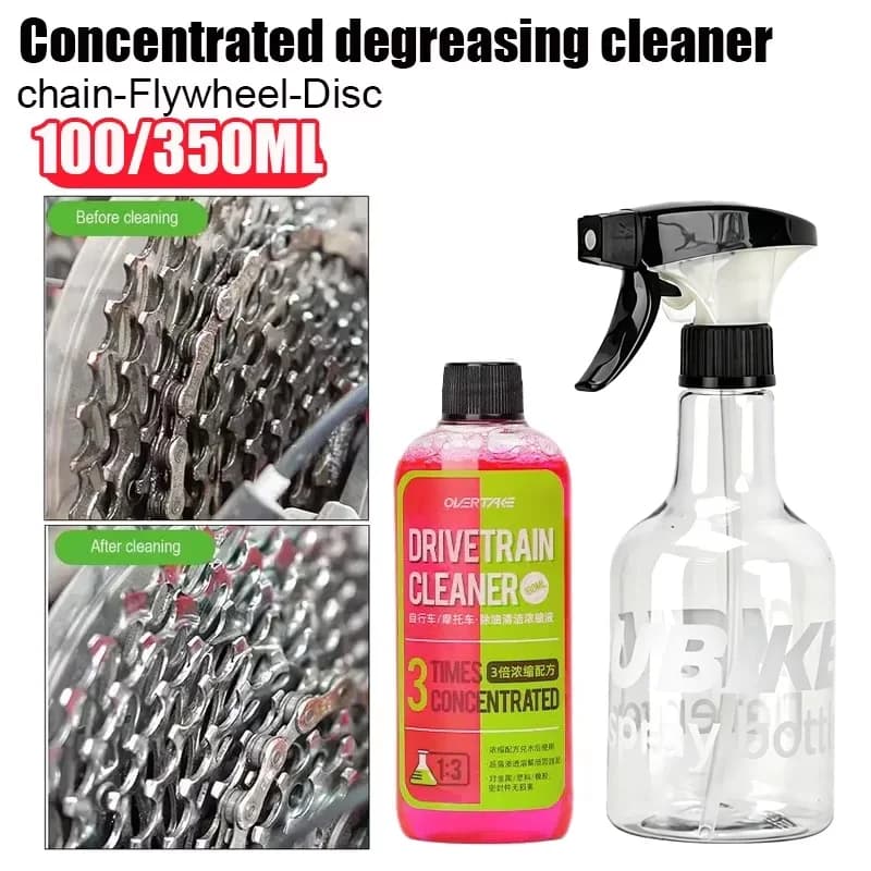 Bicycle chain cleaner 100ml Bicycle Drivetrain cleaner,cleaning and maintenance fluid,degreasing spray For Folding Road MTB bike