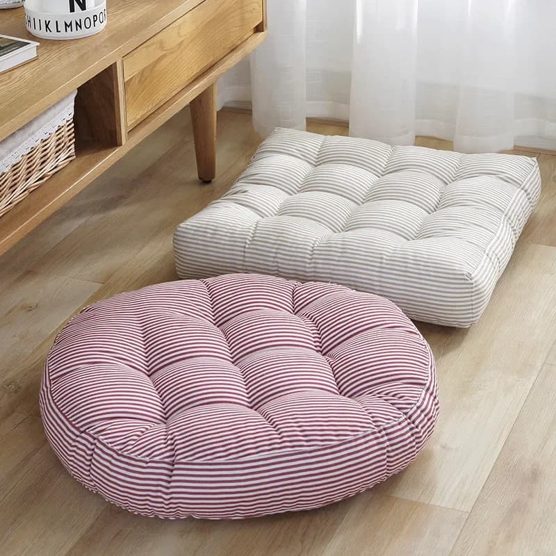 1 pz cuscino rotondo morbido cuscino per sedia da ufficio cuscino per meditazione Tatami cuscini per divano tappetino per yoga decorazioni cuscini per sedili
