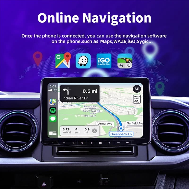 Affidabile-cablato a Wireless Carplay Android Auto Adattatore per auto wireless Smart Mini Box Plug And Play Wifi 2 in 1 Box per auto AI