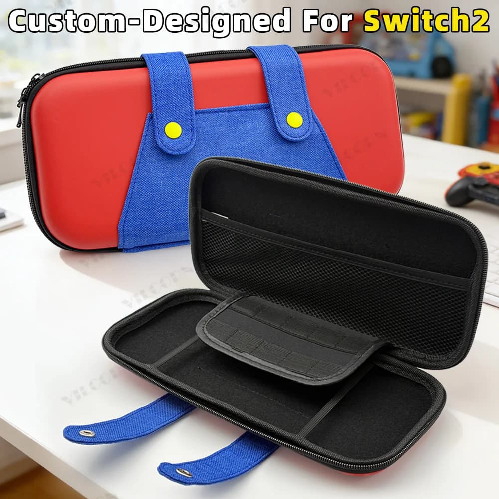 Custodia da Viaggio per Joy-Con di Switch 2, Borsa Protettiva Portatile per Accessori Switch 2