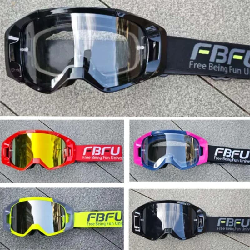 Teen Youth Ski Goggles Windproof Dustproof Sandproof Slim Portable Stylish Design For Student Ski Training Winter Camp Sports