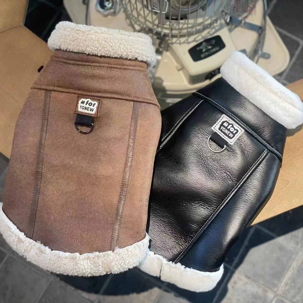 Pet Autunno Inverno Velluto Gilet senza maniche Pelliccia Cappotto intero Teddy Schnauzer Bichon Cane Gilet spesso Vestiti per cuccioli per cani di piccola taglia