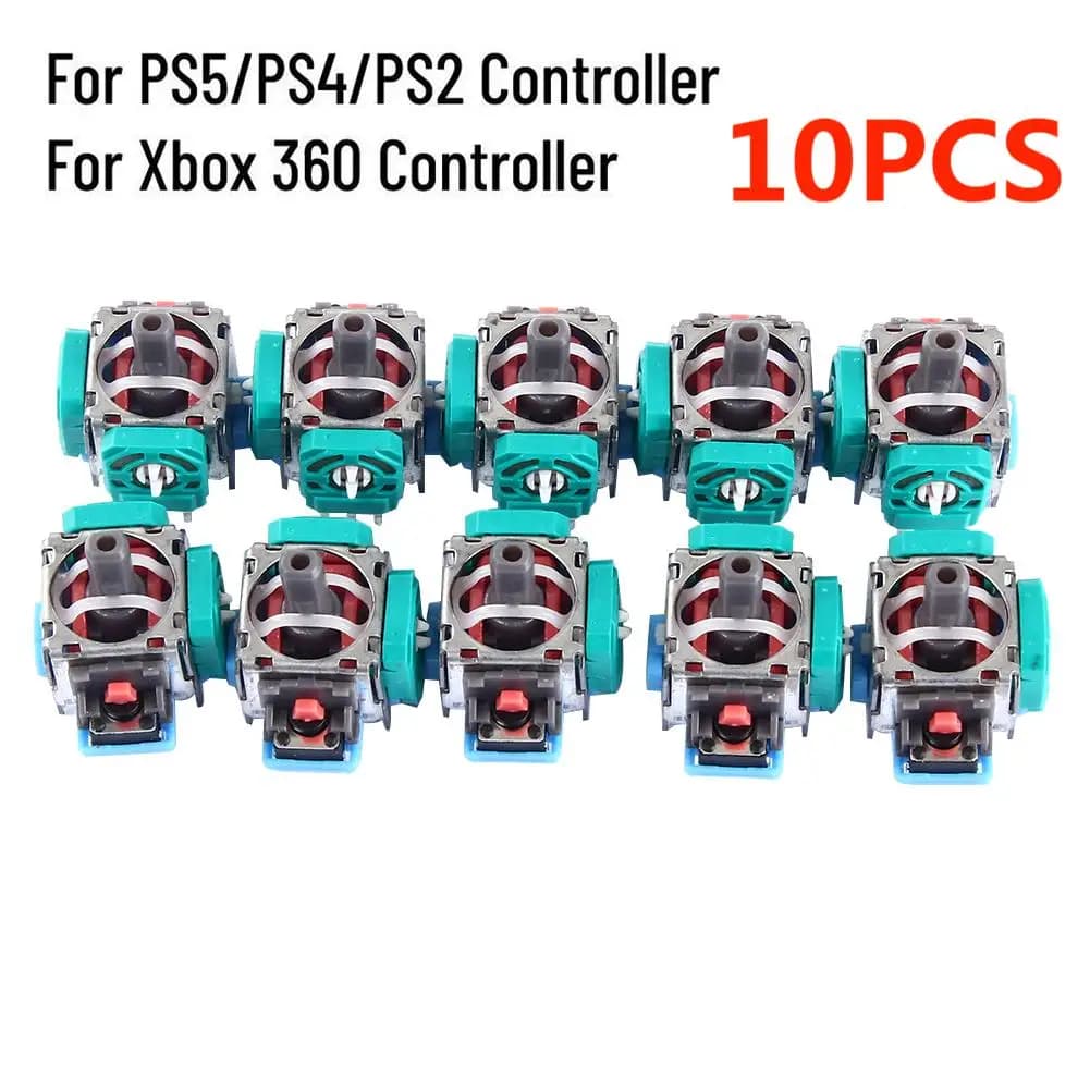5/10pcs modulo sensore Joystick analogico 3D Thumb Stick parte di ricambio per Controller Gamepad PlayStation PS5/PS4/PS2/Xbox 360