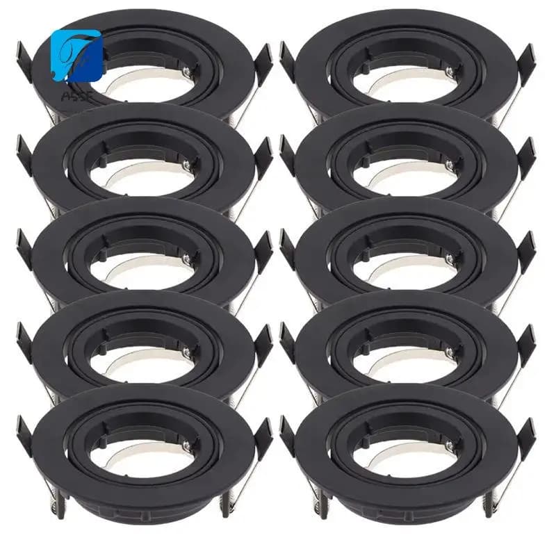 A55F-Finitura per plafoniera da incasso Faretto in metallo Trim per lampada Cornice per anello per luci di lattine Accessori per plafoniera