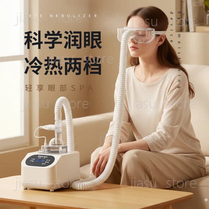 Portable Hot Compress Eye Steamer Moisturizing Eye Nebulizer Dry Relief Eye Care Massager