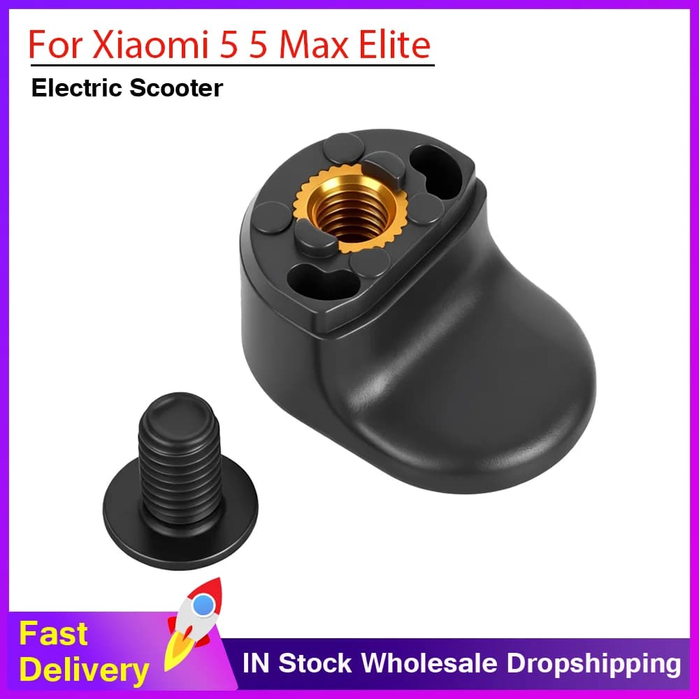 Parafango Posteriore con Gancio Pieghevole per Scooter Elettrico Xiaomi 5 5 Max Elite, Parte di Ricambio con Viti