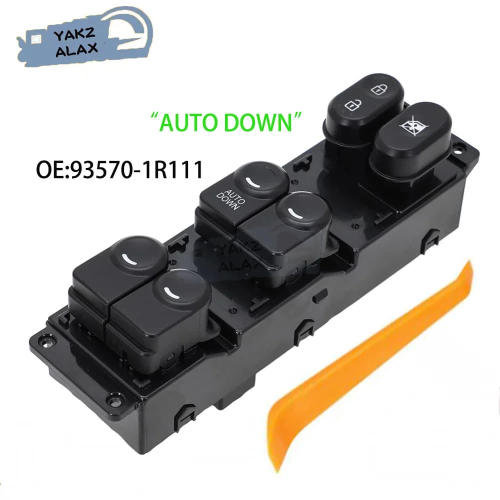93570-1R111 per Hyundai Accent 2011-2014 2015 2016 2017 LHD Elettrico Master Power Finestra Interruttore di Controllo con Pulsante Auto Imbottiture