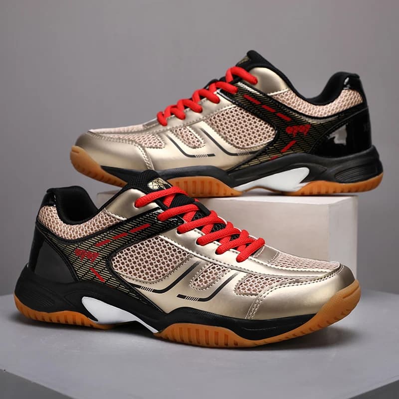 Scarpe da badminton professionali Sneakers da tennis da uomo Scarpe sportive da pallavolo antiscivolo traspiranti per uomo Donna Sneakers da allenamento