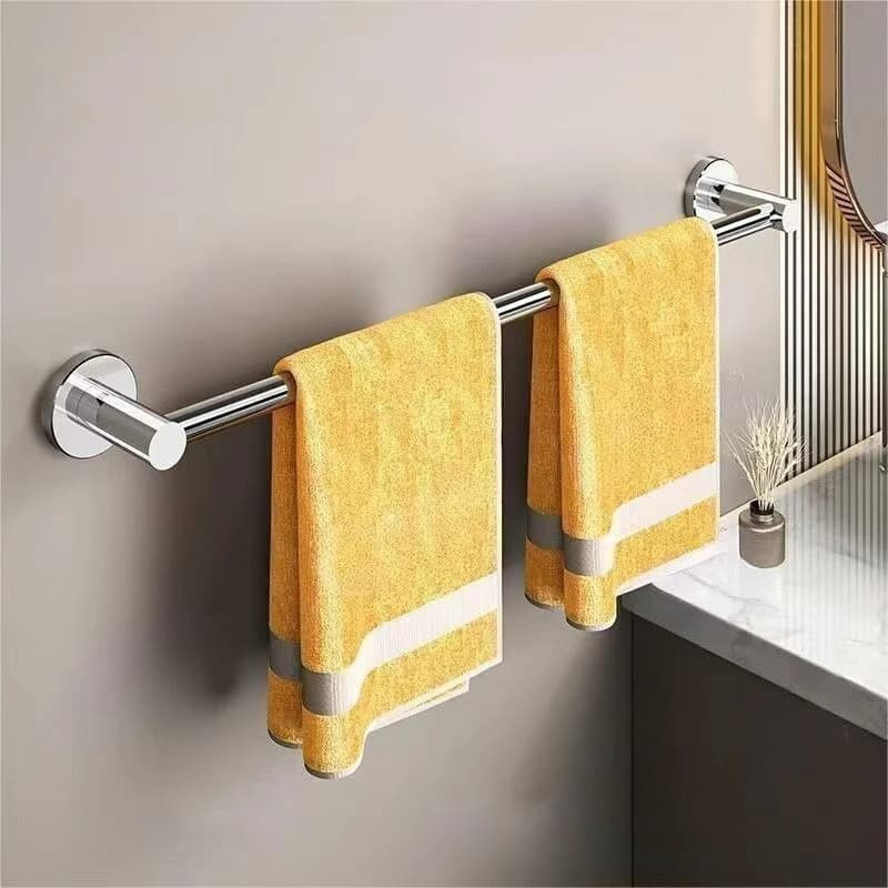 Bagno Semplice Torre in acciaio inossidabile Bar Bagno dell'hotel Scaffale unipolare Portaoggetti per WC Durevole Facile da installare