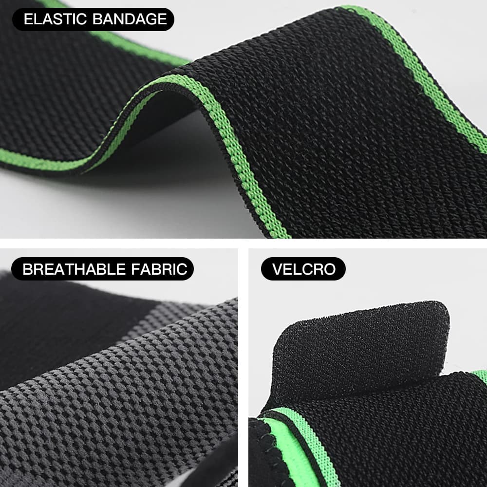 Sports Wristband for Gym, Palm Protection, Pulse Support, Adjustable Belt, Compression Gloves for Carpal Tunnel Syndrome
