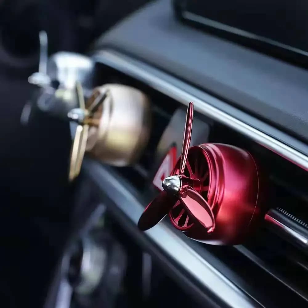 Deodorante per auto con LED, mini clip profumata per presa d'aria auto, aromaterapia, accessori auto, opzioni colorate disponibili