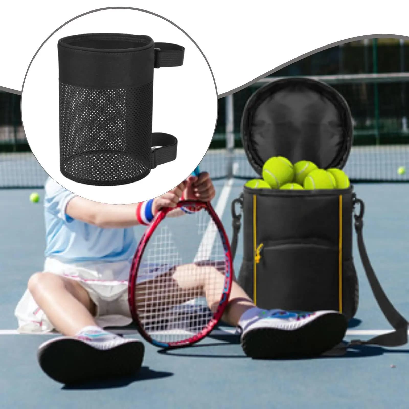 Borsa porta palline da golf, custodia a rete, contenitore per attrezzatura sportiva da viaggio