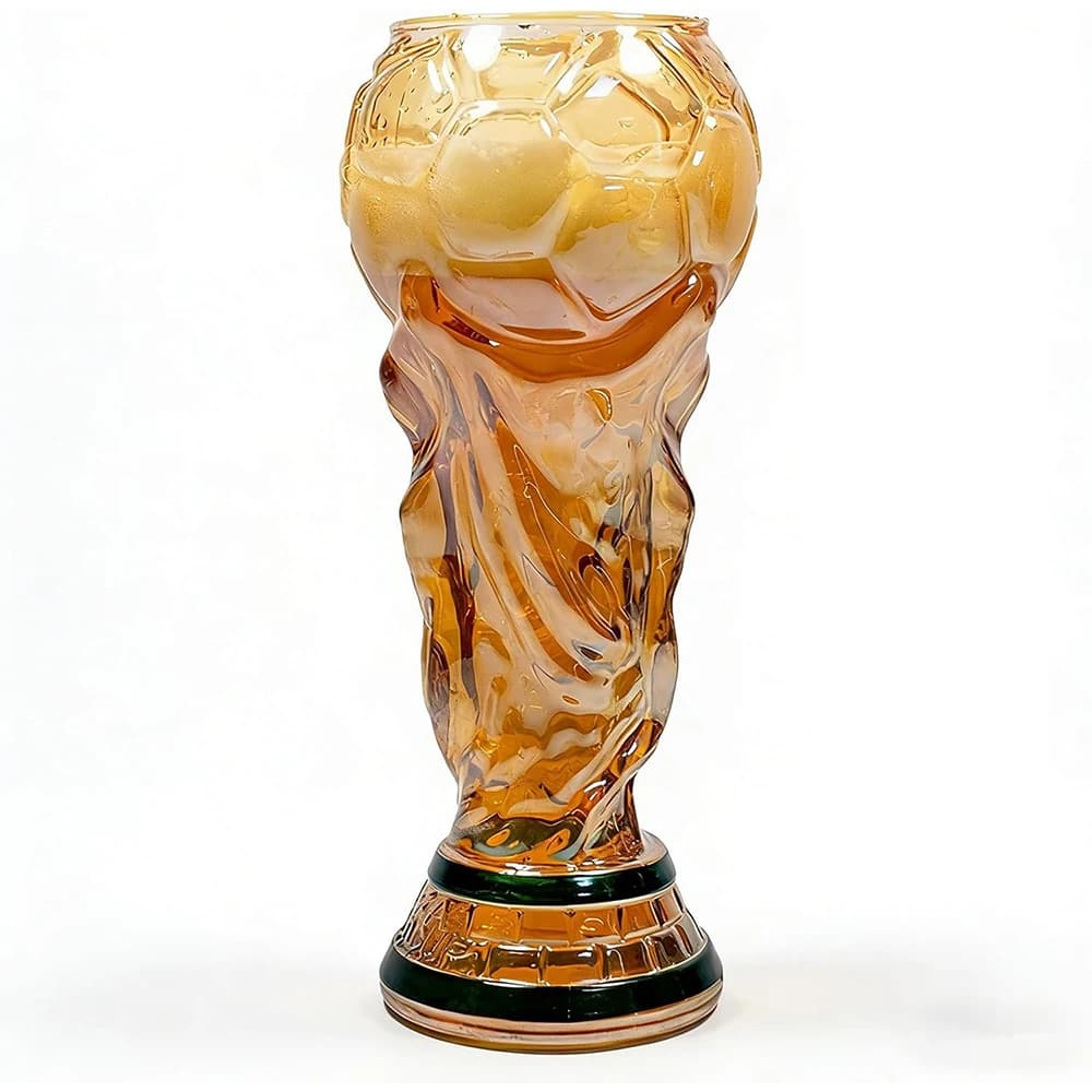 Bicchiere da Birra a Forma di Trofeo 2026 – Tazza per Feste di Tifo – Merchandising Premium per Tifosi di Calcio