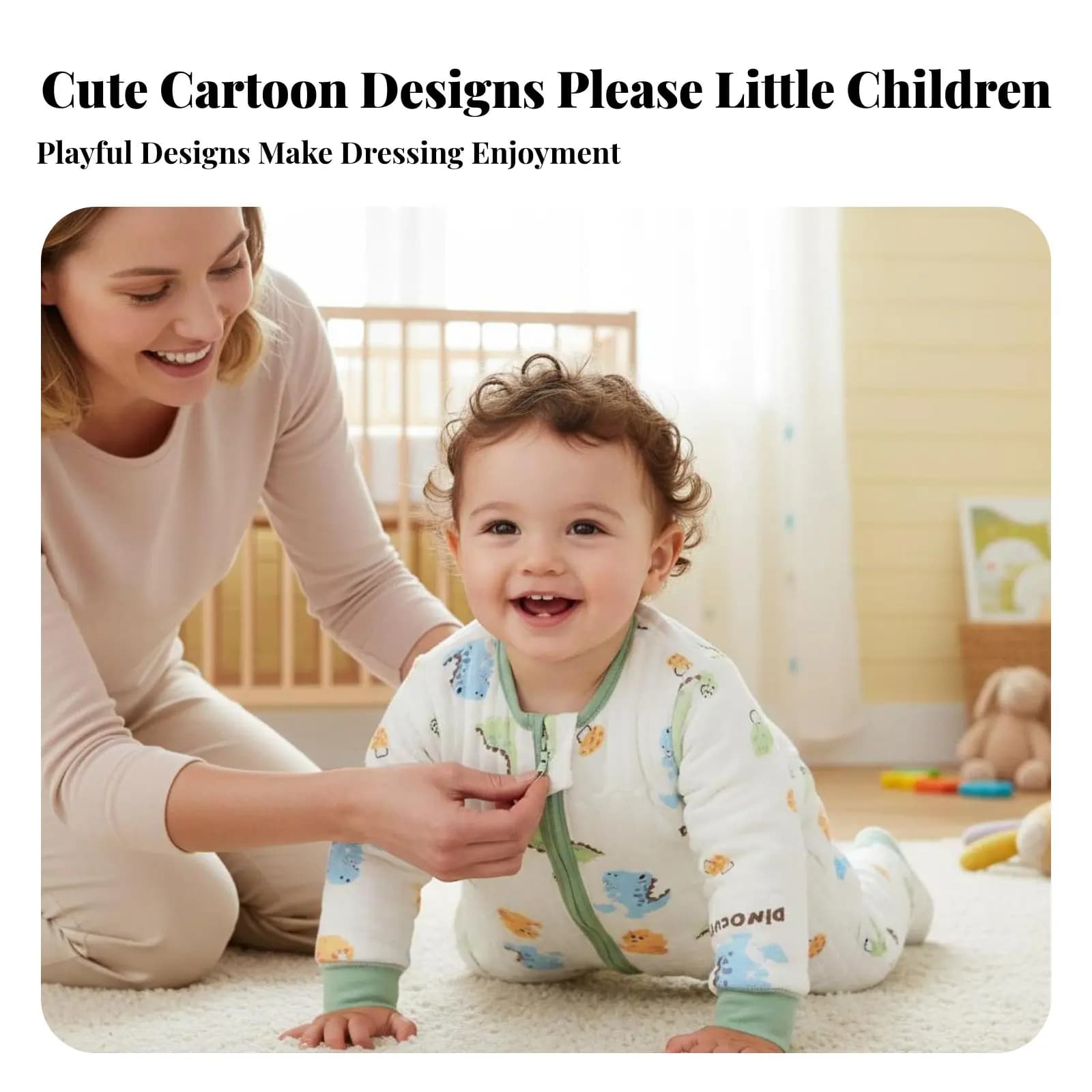 Soft and breathable Baby Sleepwear for babies Lightweight long sleeves for infants and children