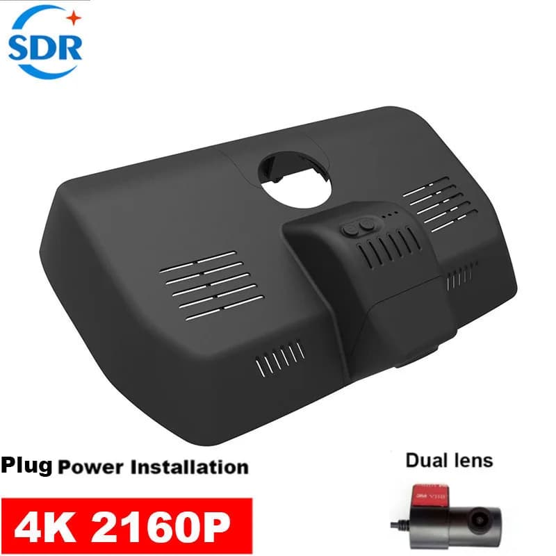 4K HD 2160P New Plug and Play Dash Cam Car Wifi DVR Dual Lens Video Recorder For Great Wall HAVAL H6 2017 2018 2019 2020 2021