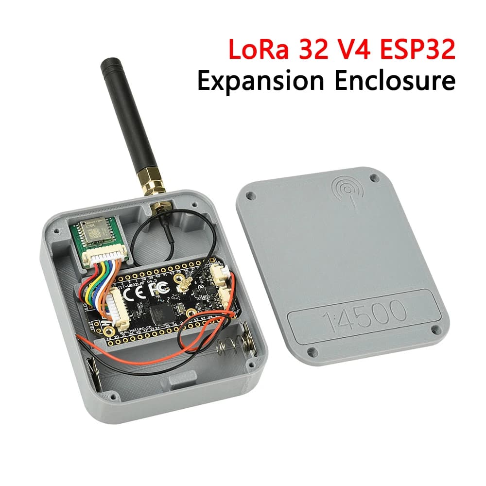 Case Kit Expansion Shell for Heltec WiFi LoRa 32 V4 Development Board Shell For Arduino IoT LoRaWAN Without V4 Board Battery