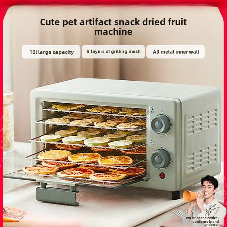 Essiccatore per frutta, essiccatore, piccoli alimenti per la casa, snack per animali domestici, carne secca, essiccatore per frutta secca e verdura