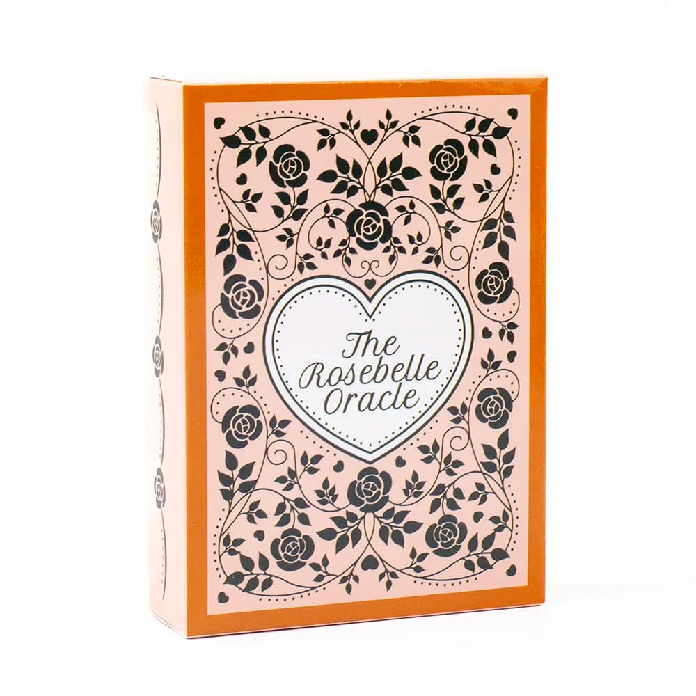 The Rosebelle Oracle card A 65 carte Versione inglese Mazzo di tarocchi Divinazione Festa Divinazione Edizione Mazzo Giochi da tavolo