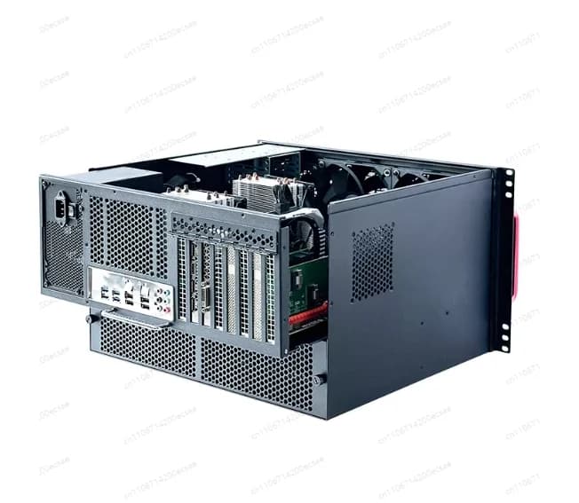 Scheda madre EATX a 12 bit avanzata, alimentatore ATX, disco rigido U2, chassis NAS per server AIO per archiviazione aziendale e domestica