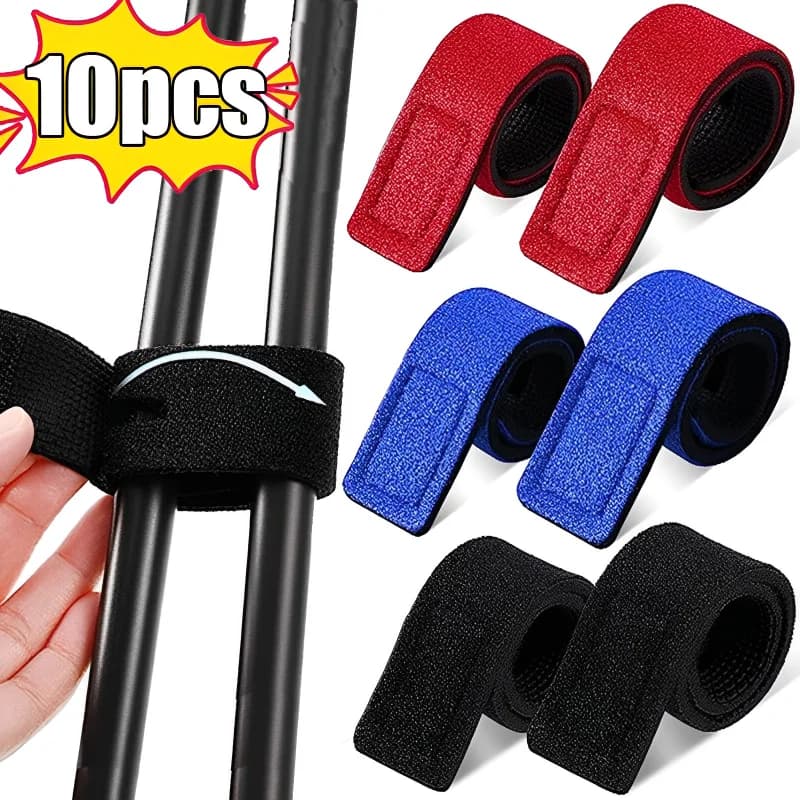 Shoulder Belts Fishing Belts Fixing Belts Hook Belts Ring Cable Clamps Elastic Belt Elastic wrapping band accessory for outdoor fishing gear