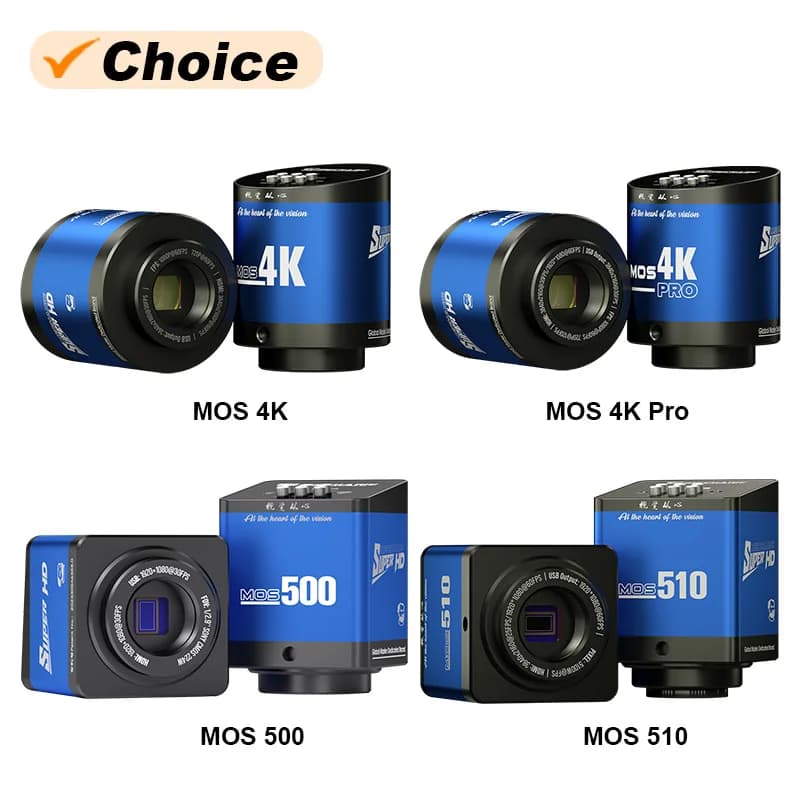 Telecamera di Registrazione Video 4K MECHANIC MOS 4K Pro 500 510 per Microscopio Industriale, Riparazione di Schede Madri e PCB di Telefoni