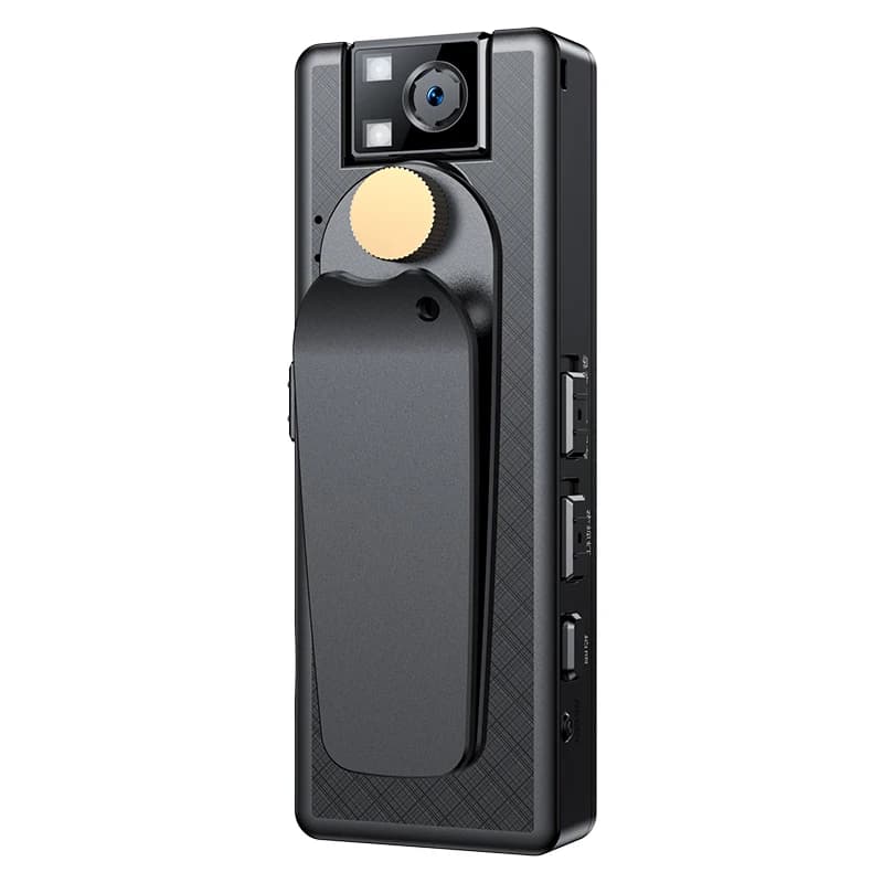 Videocamera Portatile Mini Vandlion A51 con Visione Notturna IR, Full HD 1080P, Registrazione in Loop e Clip Posteriore