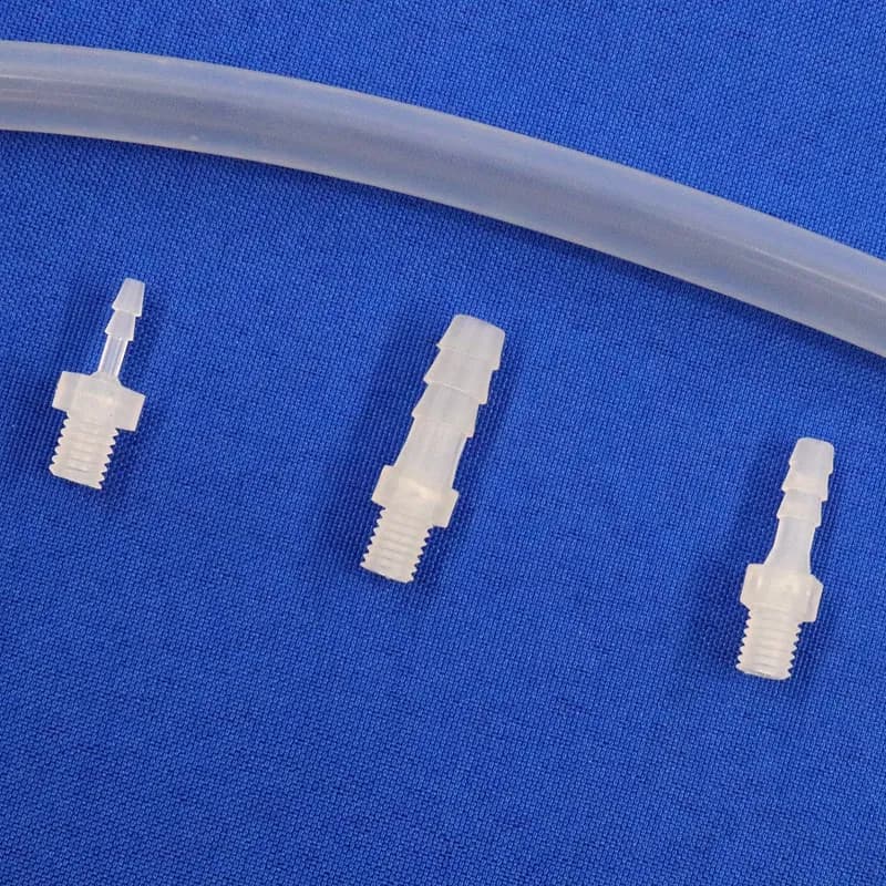 5~100 pcs M6 male thread 2~6mm Straight pipe Soft irrigation connector Joints Pagoda Pipe Aquarium Tank Fish Adapter