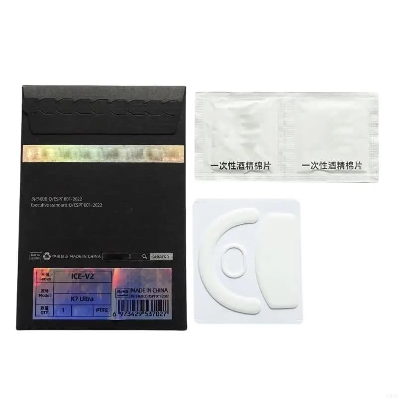 Pattini per mouse Esports ICE Version, piedini in PTFE, adesivi per mouse, scorrimento fluido per tappetino per mouse MCHOSE K7 Ultra
