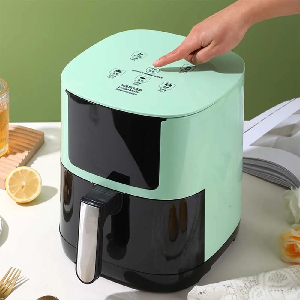 Friggitrice ad aria intelligente Friggitrice elettrica completamente automatica per uso domestico Fritadeira Electrica