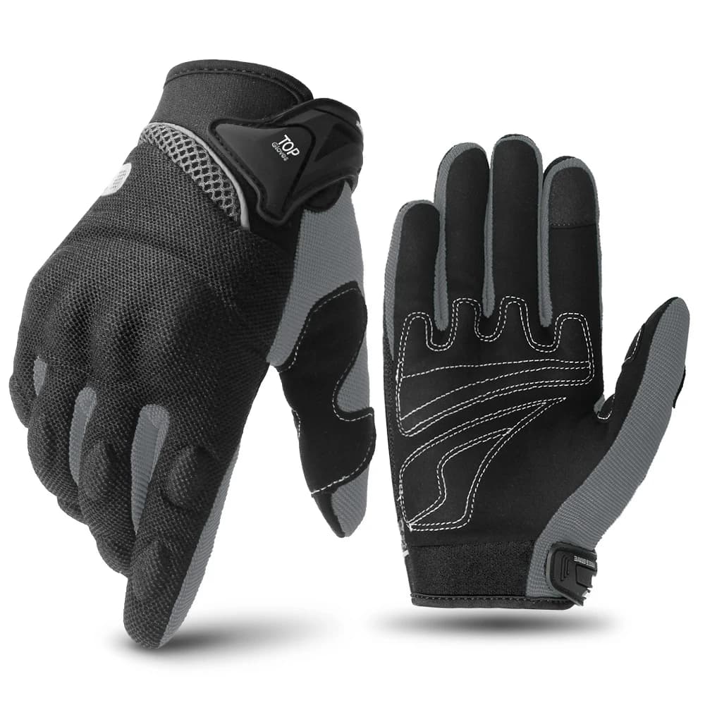 Motorcycle Gloves Full toe Touch Screen Motorcycle Breathable Running Gloves Bike Cross Protective Gloves