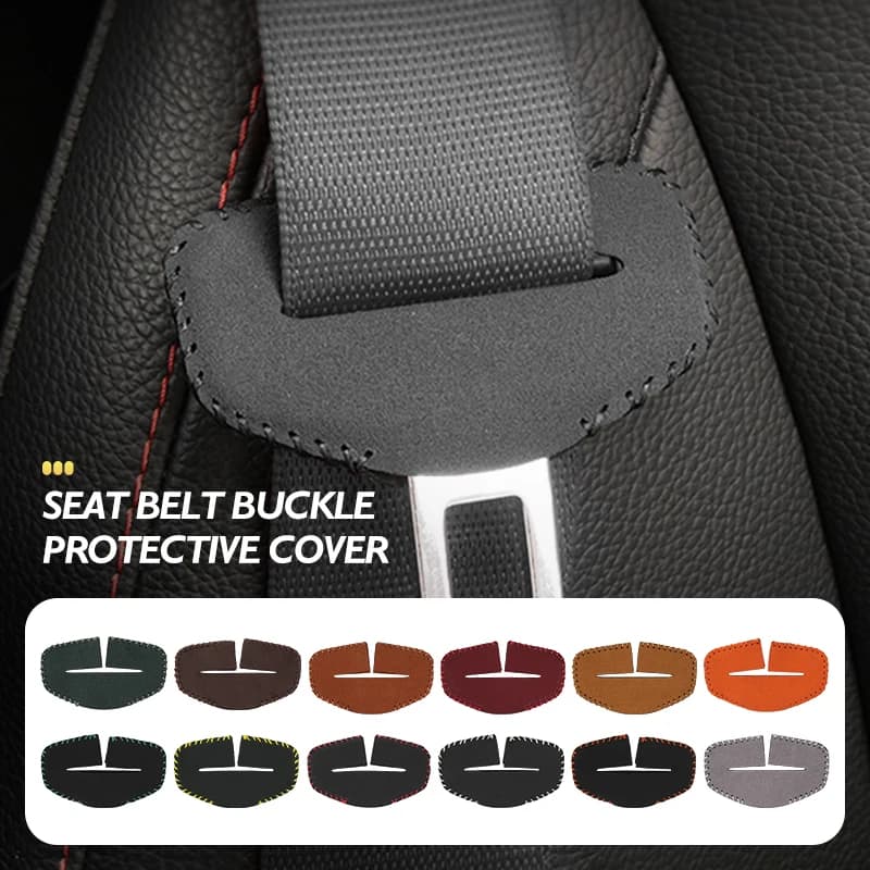 Car Seat Belt Anti Scratch Buckle Protector Cover Accessories For NO
