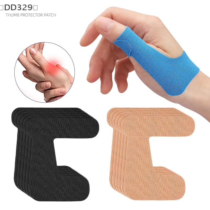 maveraDD329 Drech7Pcs Mano Polso Tendine Guaina Toppe E Stemmi Adesivo Per Pollice Dito Protezione Tutore Terapia di Sollievo Dal Dolore Artrite Gesso