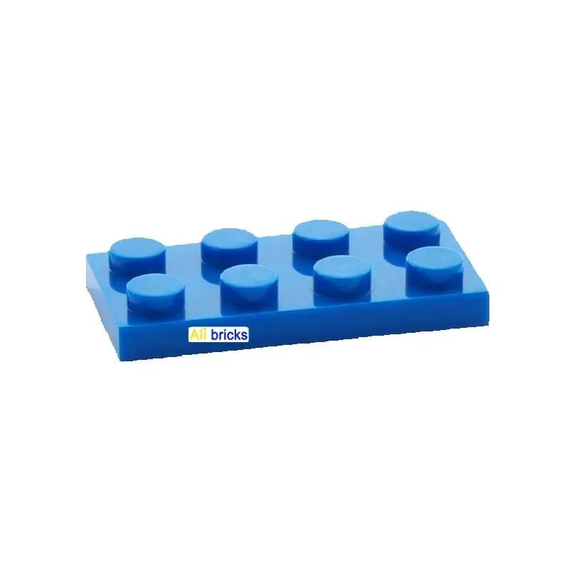 80 pz FAI DA TE Blocchi di Costruzione Sottile Figura Mattoni 2x4 Punti Educativi Formato Creativo Compatibile Con 3020 Giocattoli di Plastica per I Bambini