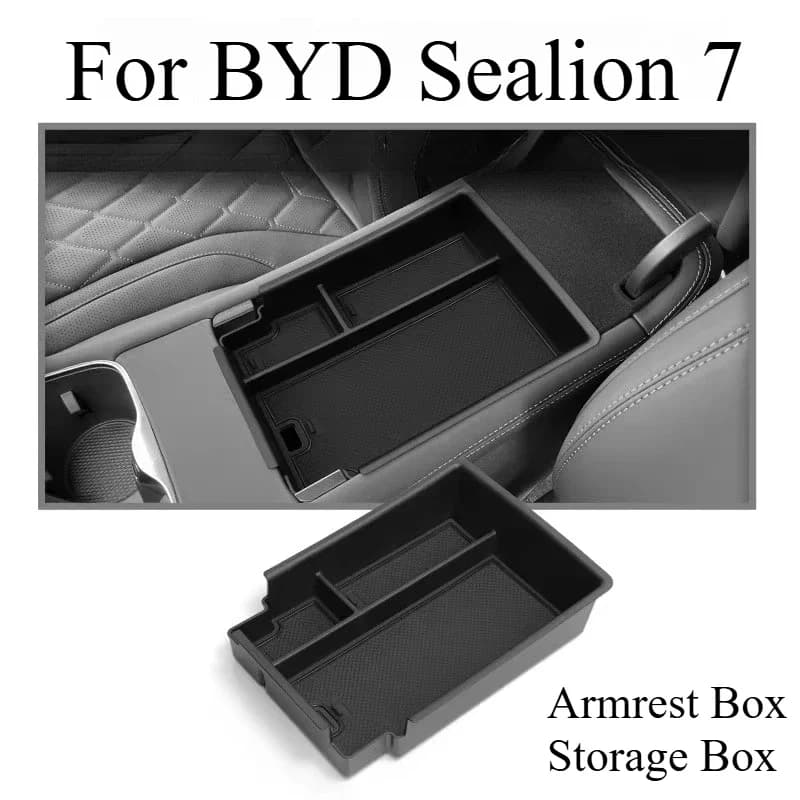Per BYD Sealion 7 timone destro nuovo bracciolo scatola di immagazzinaggio scatola di immagazzinaggio stivaggio riordino accessori interni auto automobili