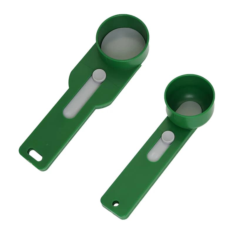 Multipurpose gym with built-in funnel, funnel slide for protein powder, spoon dispenser, funnel with long handle