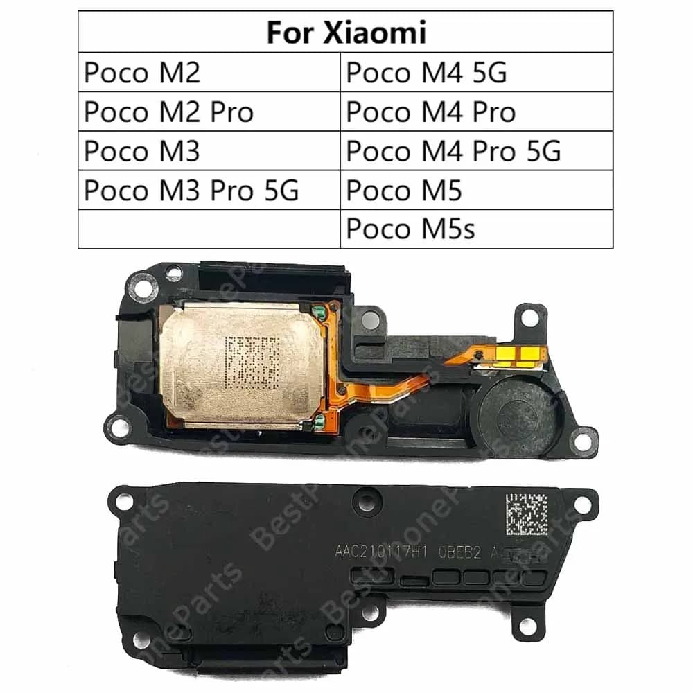 Altoparlante per Xiaomi Poco M5 M5s M2 M3 M4 Pro 5G altoparlante Buzzer Ringer modulo audio parti di ricambio