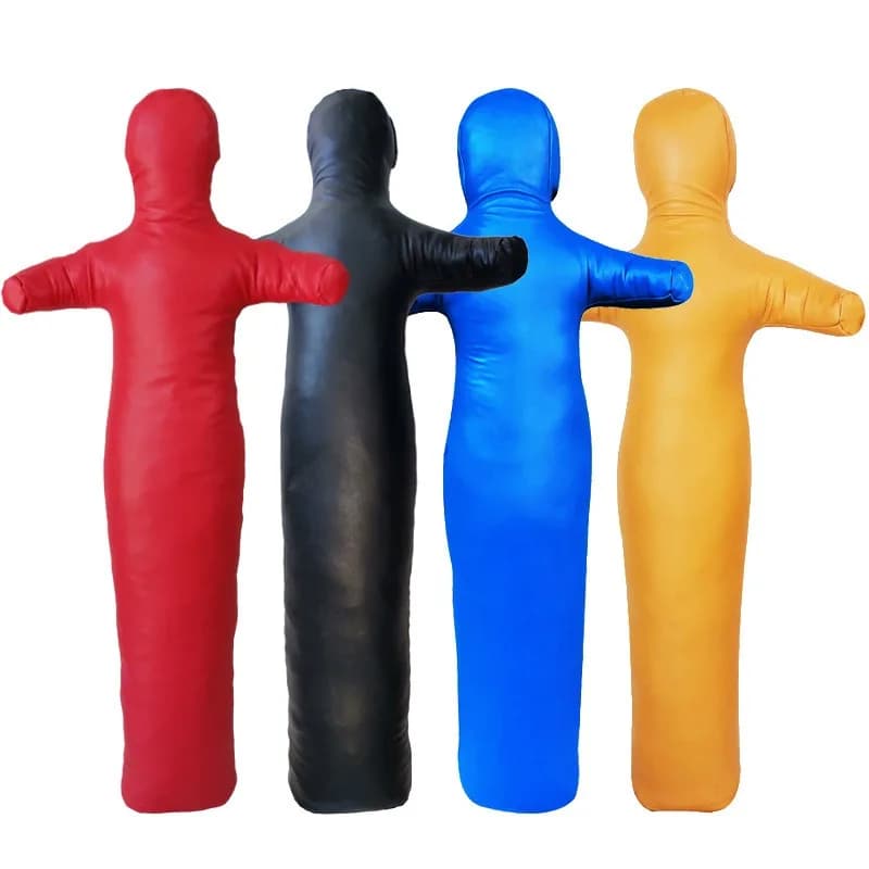2026 PVC Microfiber Boxing Bob Low Punching Bag Sands Filling Durable BJJ Training Dummy Heavy Duty Standing Eco-Friendly Custo